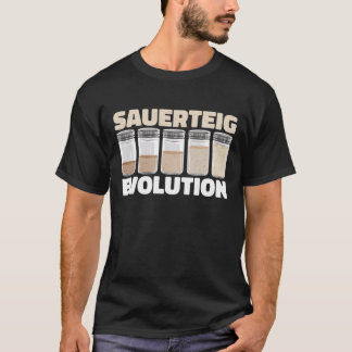T-shirt Sauerteig Evolution I Sauerteigstarter I Brot
