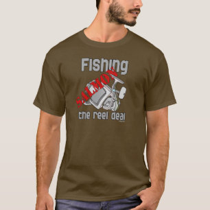 T-shirt Saumon de pêche Le Reel Deal Chemise de pêche