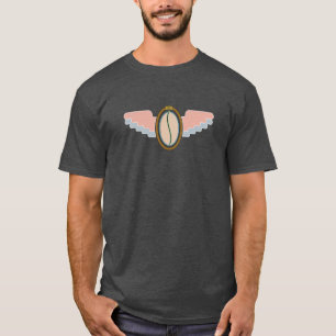 T-shirt Saumon Wing Flying Monster Zombie Virus