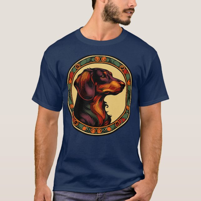 T-shirt Sausage Dog Dachshund Lovers Gift (Devant)