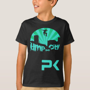 T-shirt Saut de toit de Parkour