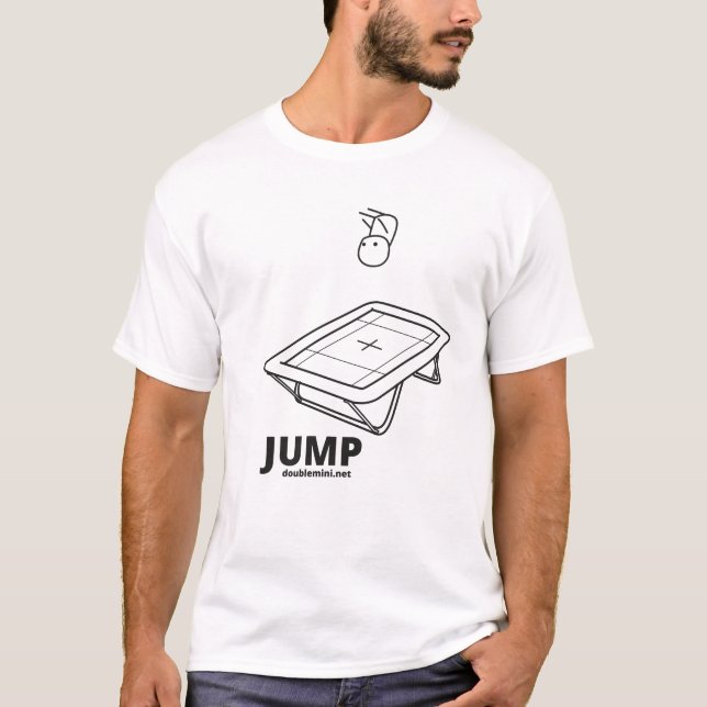 T-shirt SAUT de trempoline (Devant)