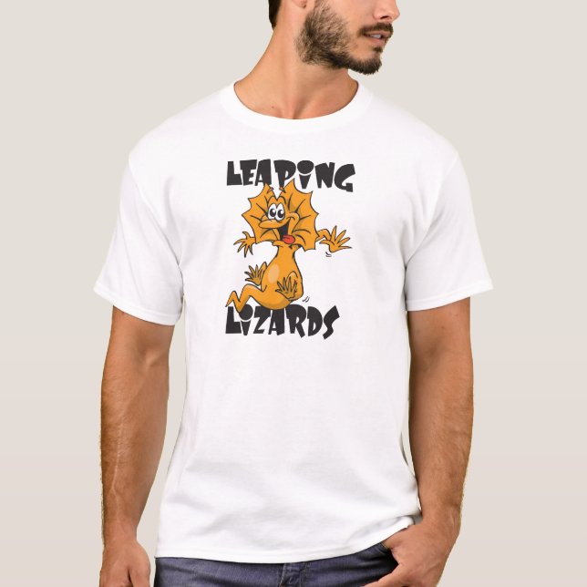 T-shirt saut des lézards (Devant)