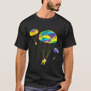 T-shirt Saut en parachute coloré