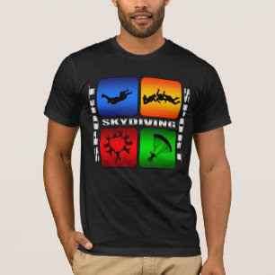 T-shirt Saut en parachute spectaculaire