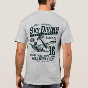 T-shirt Saut en parachute Sport Extrême
