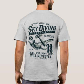 T-shirt Saut en parachute Sport Extrême