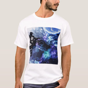 T-shirt Sauter dans l'espace - Motocross Rider