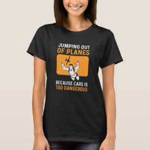 T-shirt Sauter d'avions Parachutisme Saut en parachute