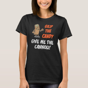 T-shirt Sauter Le Bonbon Donne-Moi Le Cannoli
