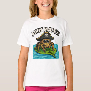 T-shirt Sauter Pirate Spider Aventure Capitaine Webbeard