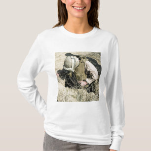 T-shirt Sauts de marine des USA en bas d'un trou