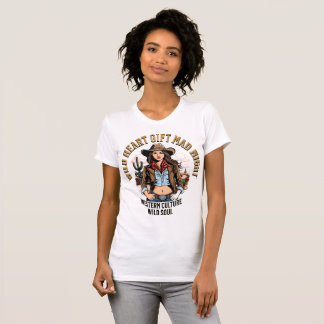 T-Shirt Sauvage à souhait La star de l'Ouest loint