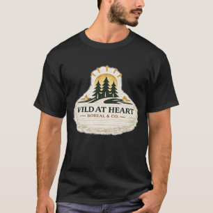 T-shirt Sauvage au cœur