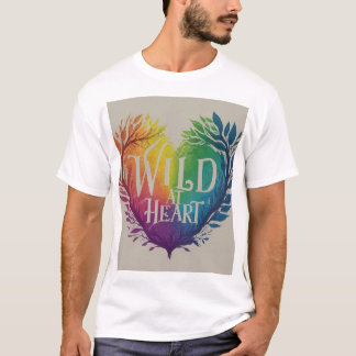 T-shirt Sauvage au coeur