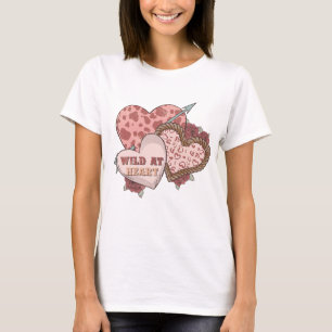 T-shirt Sauvage au coeur
