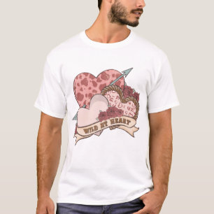 T-shirt Sauvage au coeur