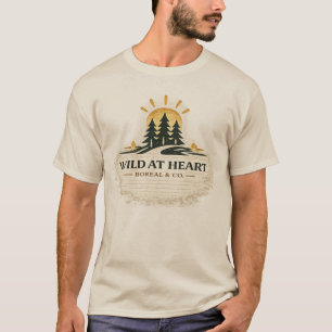 T-shirt Sauvage au cœur