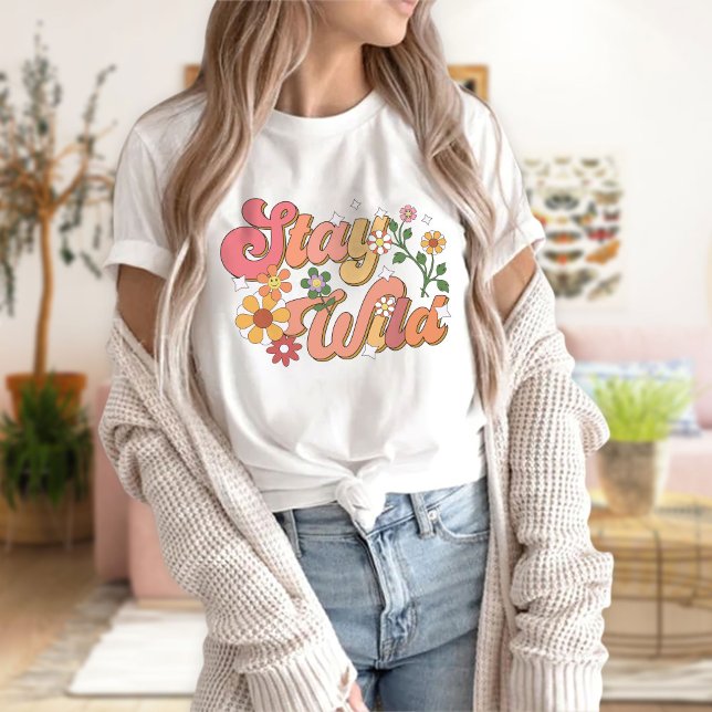 T-Shirt Sauvage, Chemise Vibes Positives (Créateur téléchargé)