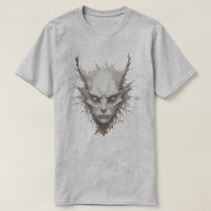 T-shirt sauvage et étrange