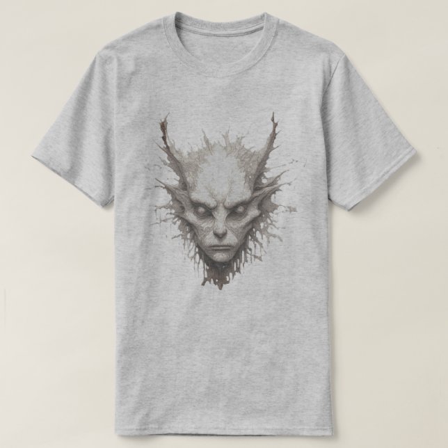 T-shirt sauvage et étrange (Design devant)