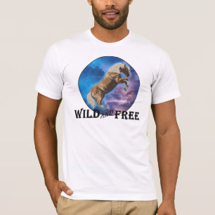 T-shirt Sauvage et libre - Mustang