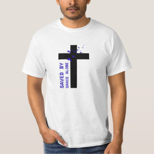 T-shirt Sauvé par la grâce seule