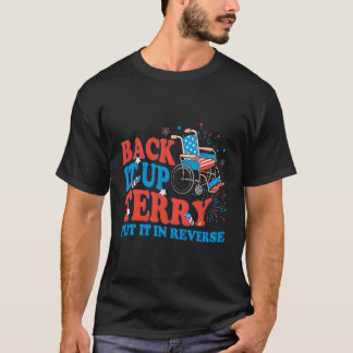 T-shirt Sauvegardez Terry Mettez-Le En Reverse 4 juillet F