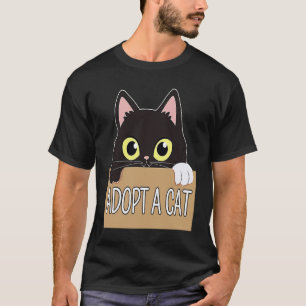 T-shirt Sauver Des Chats Travailleur Du Centre D'Adoption 