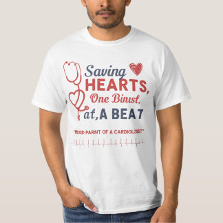 T-shirt Sauver des cœurs, un battement à la fois – Parent 