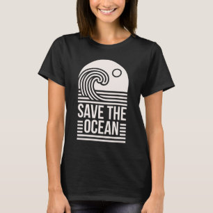 T-shirt Sauver la protection de la conservation de l'océan