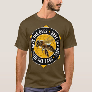 T-shirt Sauver l'activiste de l'environnement des abeilles