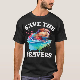 T-shirt Sauver le castor