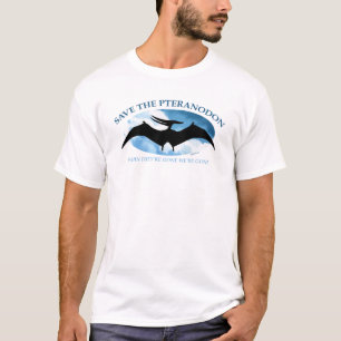 T-shirt SAUVER LE PTERANODON par Jeff Willis Art