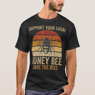 T-shirt Sauver Les Abeilles Apiculture Soutenir l'Apiculte