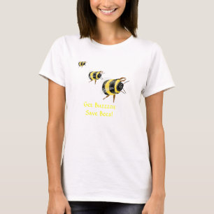 T-shirt SAUVER LES ABEILLES et sauver le monde