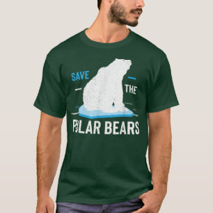 T-shirt Sauver les ours polaires Sweatshirt animal Vintage
