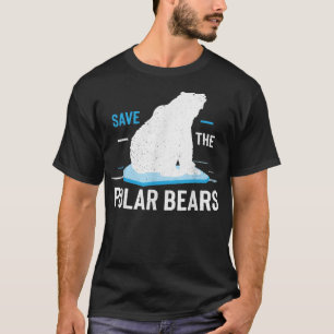 T-shirt Sauver les ours polaires Sweatshirt animal Vintage
