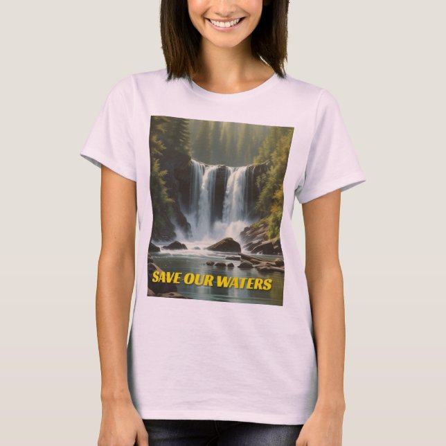 T-SHIRT SAUVER NOS EAUX (Devant)