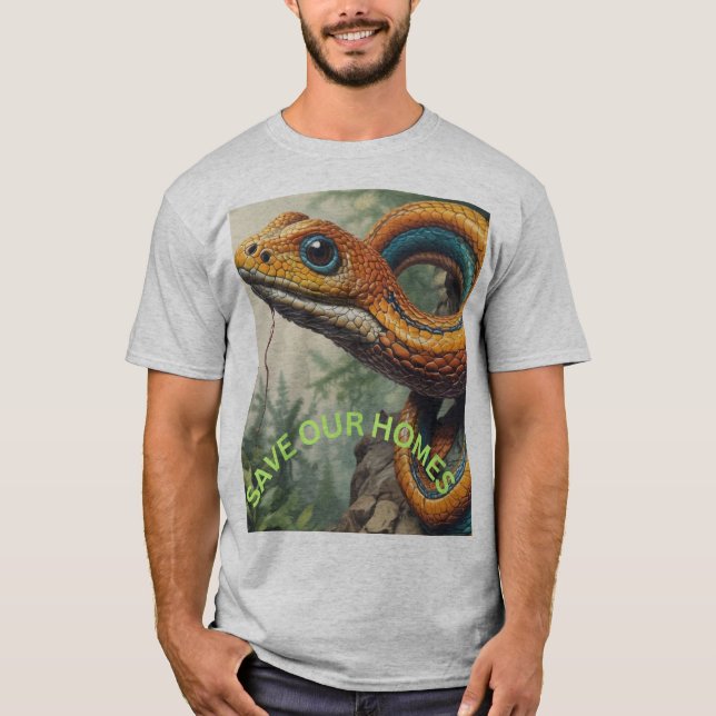 T-SHIRT SAUVER NOS MAISONS (Devant)