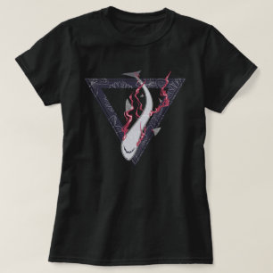 T-shirt sauver nos requins SOS triangle floral