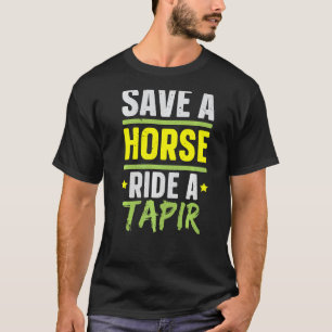 T-shirt Sauver Un Cheval Monter Un Tapir Gardien De La Fau