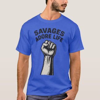 T-SHIRT SAUVER UNE VIE PLUS AVANCÉE