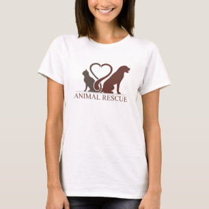T-shirt sauvetage animal