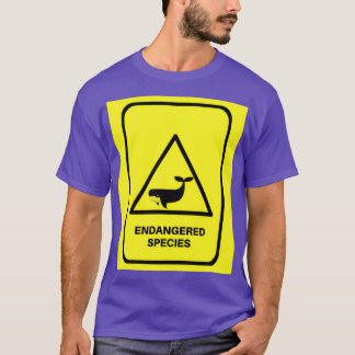 T-shirt Sauvez la baleine bleue