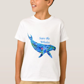 T-shirt Sauvez la baleine de bosse