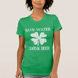T-shirt SAUVEZ la chemise drôle de Jour de la Saint