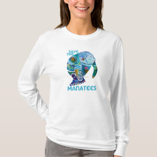 T-shirt Sauvez la chemise longtemps gainée de dames de