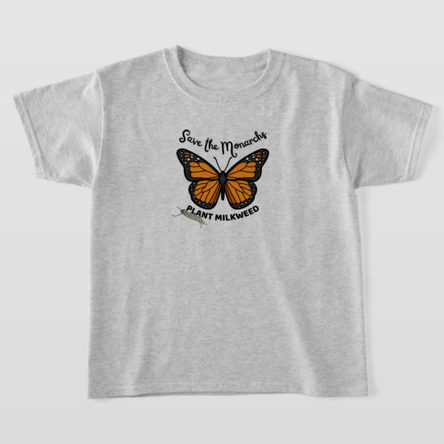 T-shirt Sauvez la chemise Monarch T avec papillon (Poser)