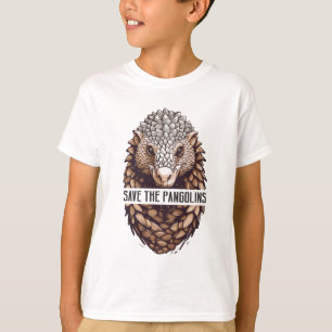 T-shirt Sauvez La Conservation Des Pangolins Pango